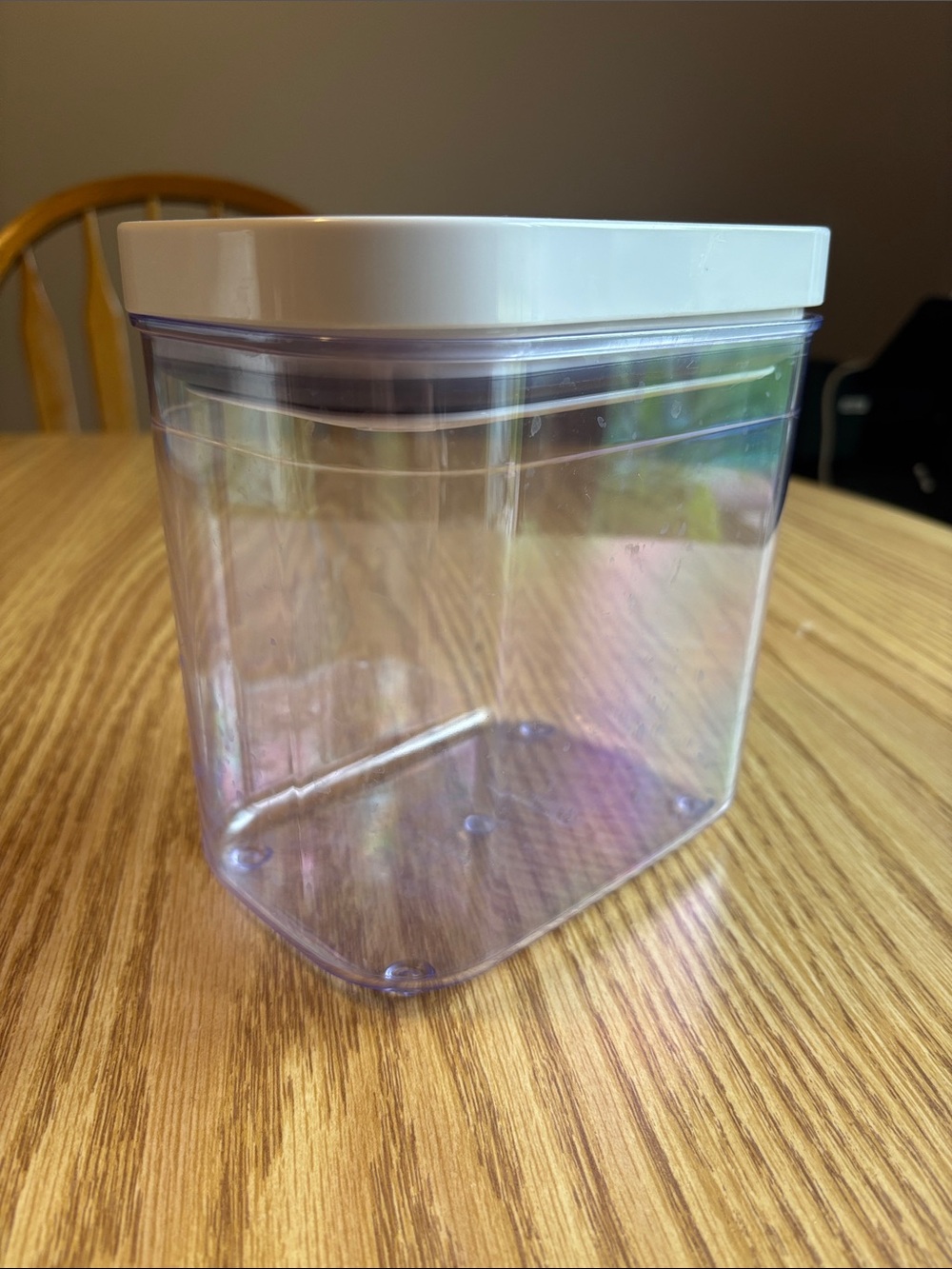 Oxo Clear Pantry Container with White Lid